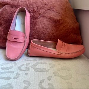 Cole Haan Coral Leather Driving Loafers size 6